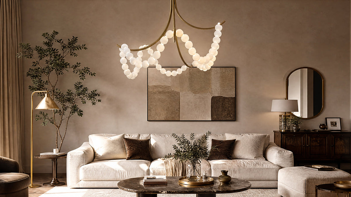 How to choose a chandelier finish: Brass, black, bronze or nickel?