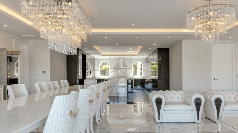 The Second Fixture: How to Place Sconces and Pendants Around a Chandelier - Blushlighting