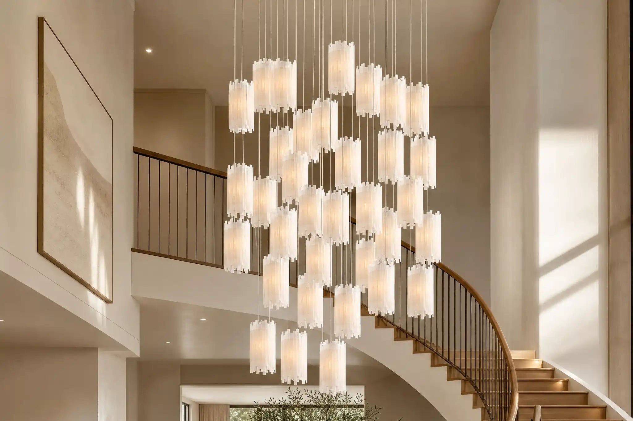 Entry/Foyer Chandelier - Blushlighting
