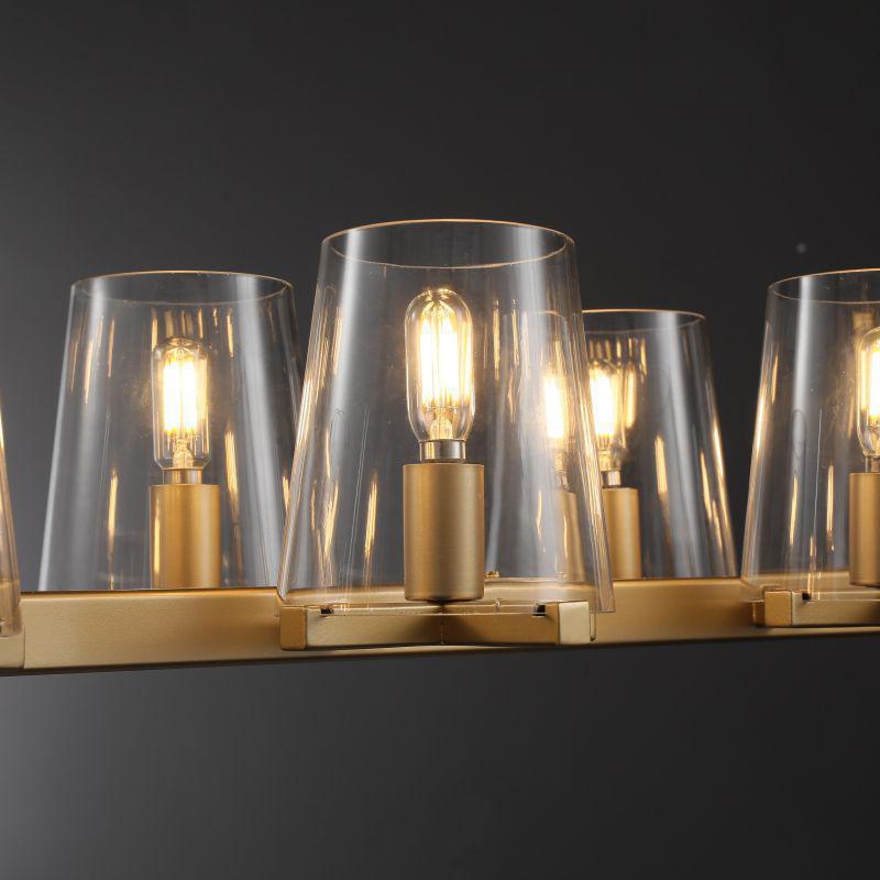 Paricia Glass Linear Chandelier 49", 60"
