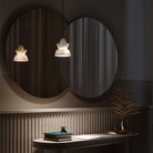 Koltin Lab Small Alabaster Coffee Table Pendant, Modern Pendant Light Besides Bed Chandelier Kevin Studio Inc