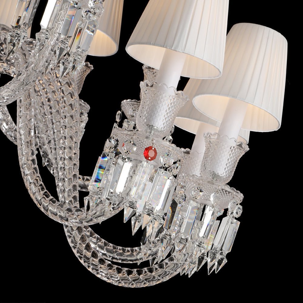 16 Lights Oval Lighting with Lampshades - Blushlighting