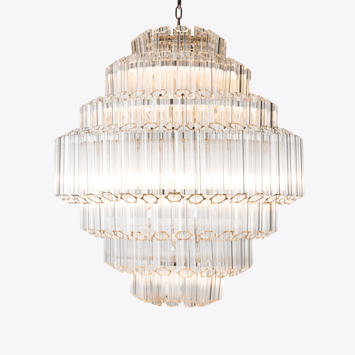 Clear Grande Palermo Chandelier - Vakkerlight