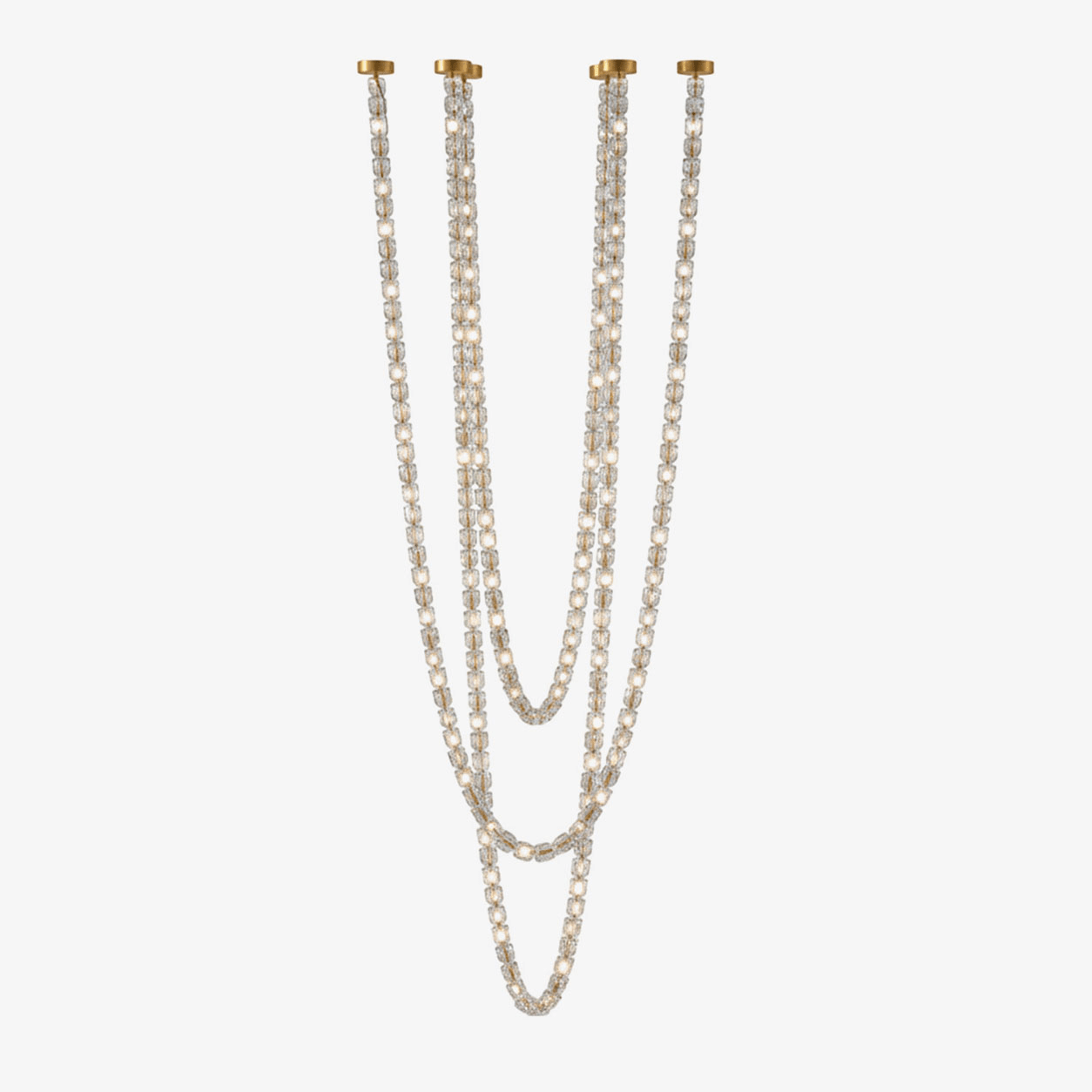 Gabriel Cascade K9 Crystal Chandelier - Vakkerlight