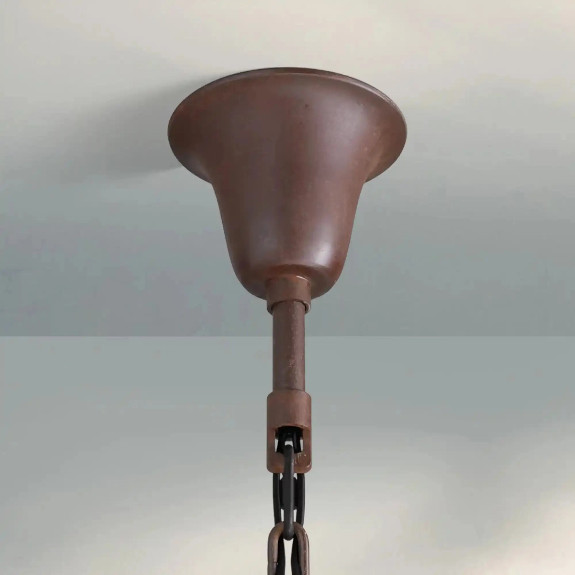 19th C. Rococa Iron & Crystal Round Chandelier 101"-