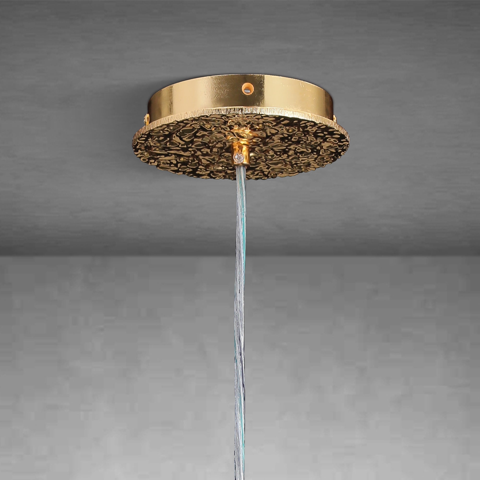 23.6" Modern Gold Tree Branch Crystal Chandelier - GoldBlushlighting