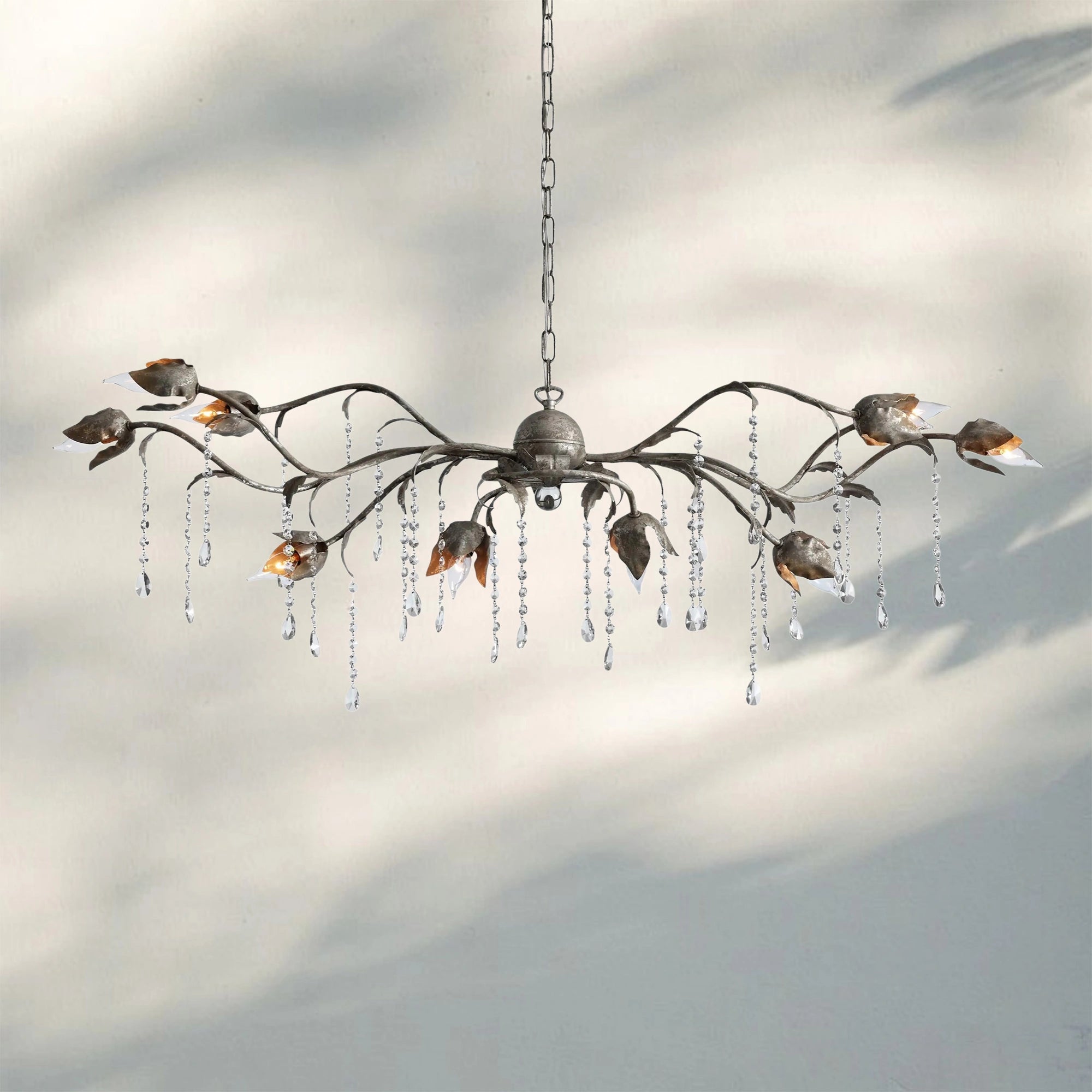 Viticcia Rectangular Chandelier 52" 61" 71"-Lighting-Blushlighting