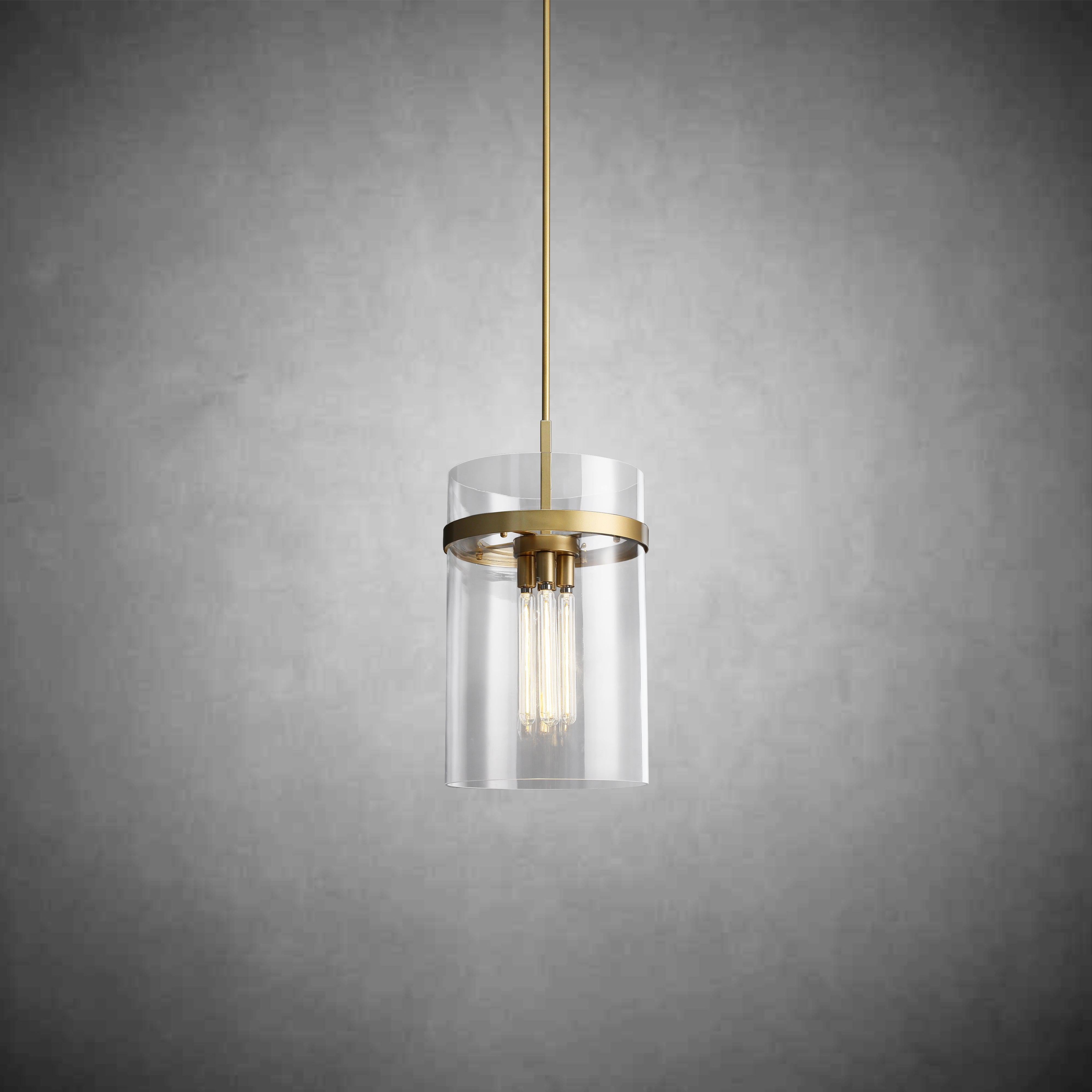 Lavelle Glass Pendant 12"/10"/8"