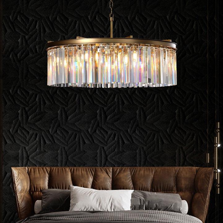RhysBU Round Chandelier 32"