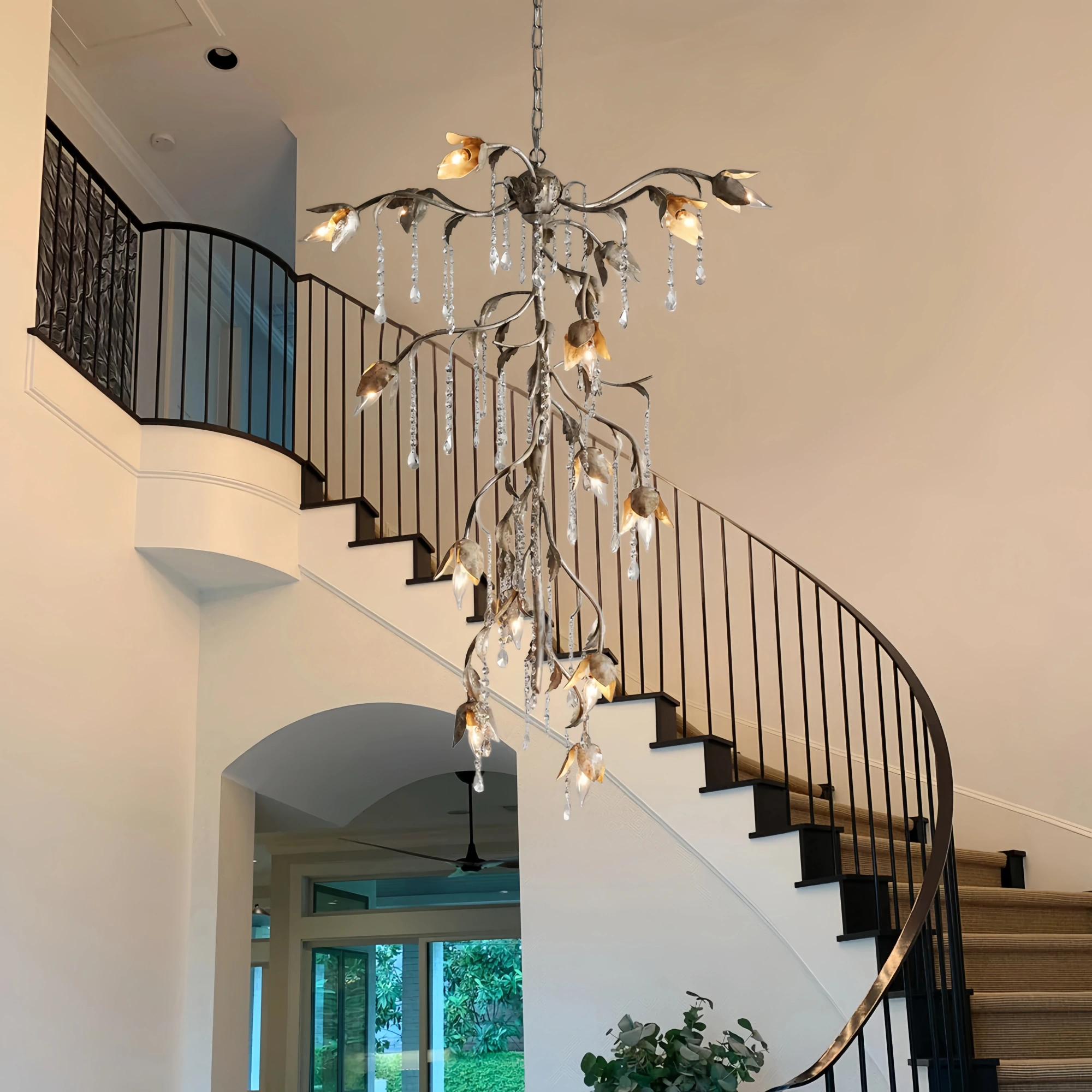 Viticcia Cascade Chandelier-Lighting-Blushlighting