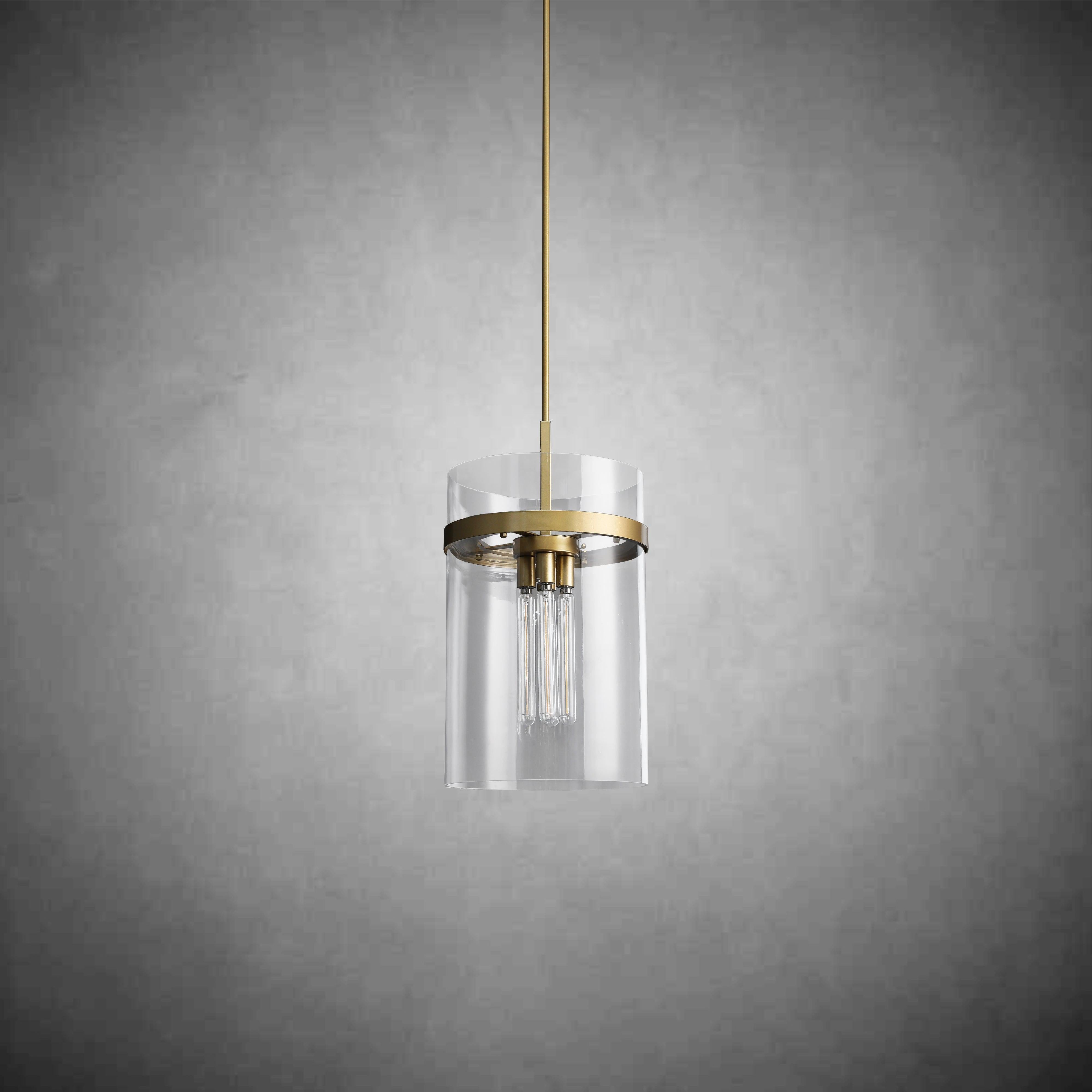 Lavelle Glass Pendant 12"/10"/8"