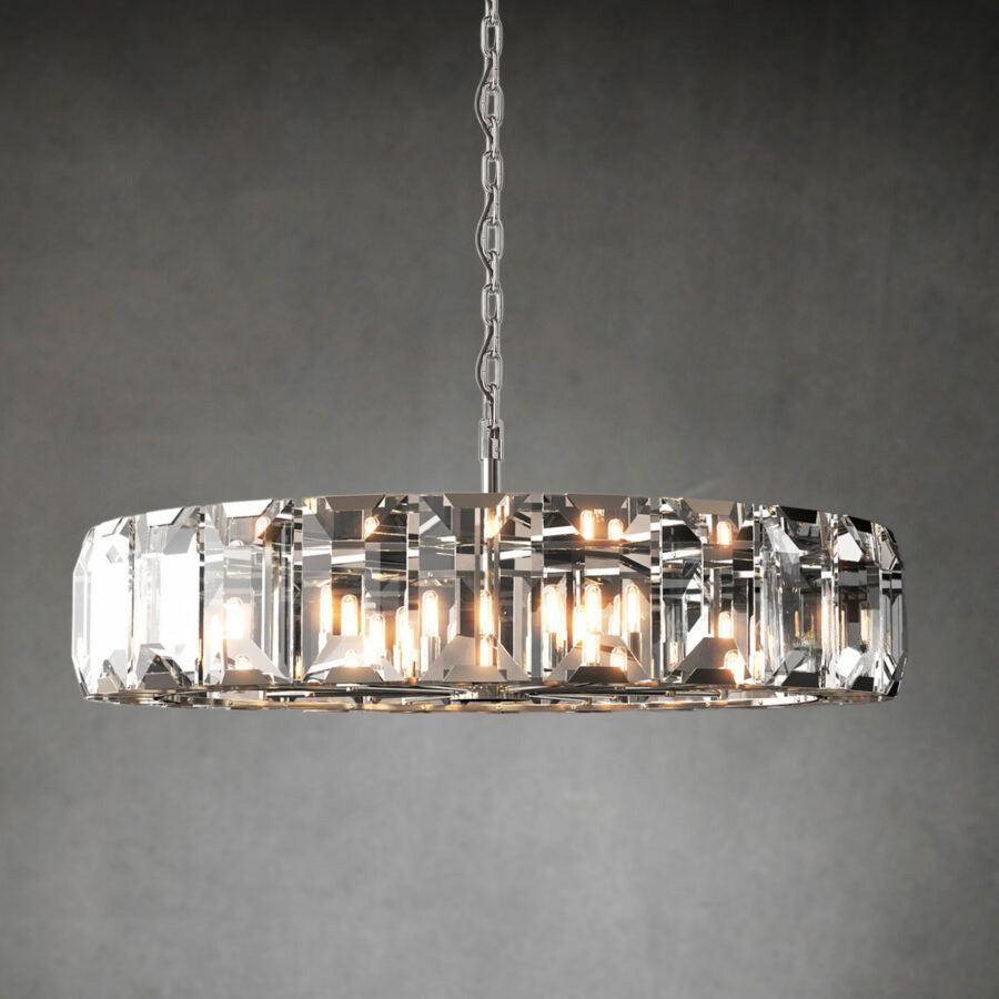 Harlew Crystal Round Chandelier 19''31''43''60''