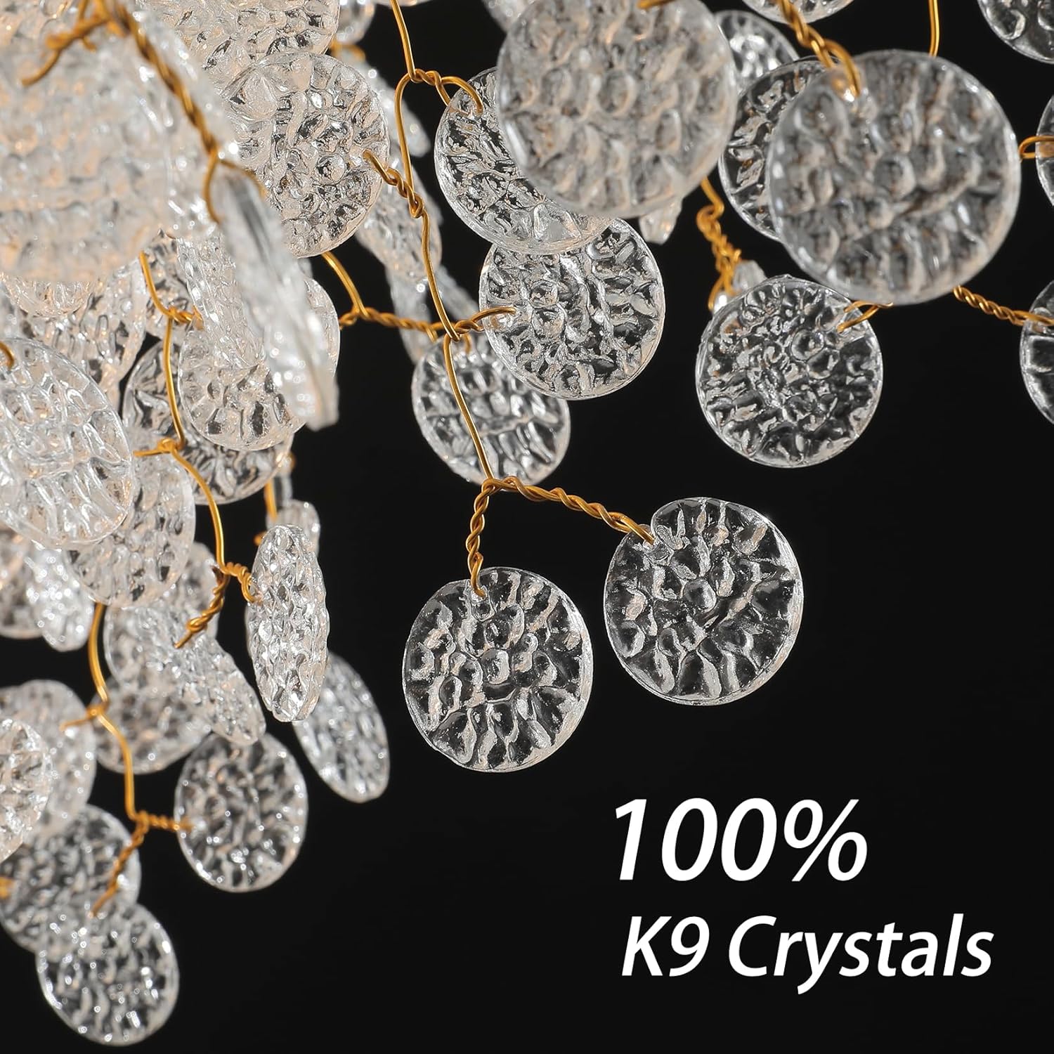 47" Gold Tree Branch Modern Crystal Chandelier - Blushlighting