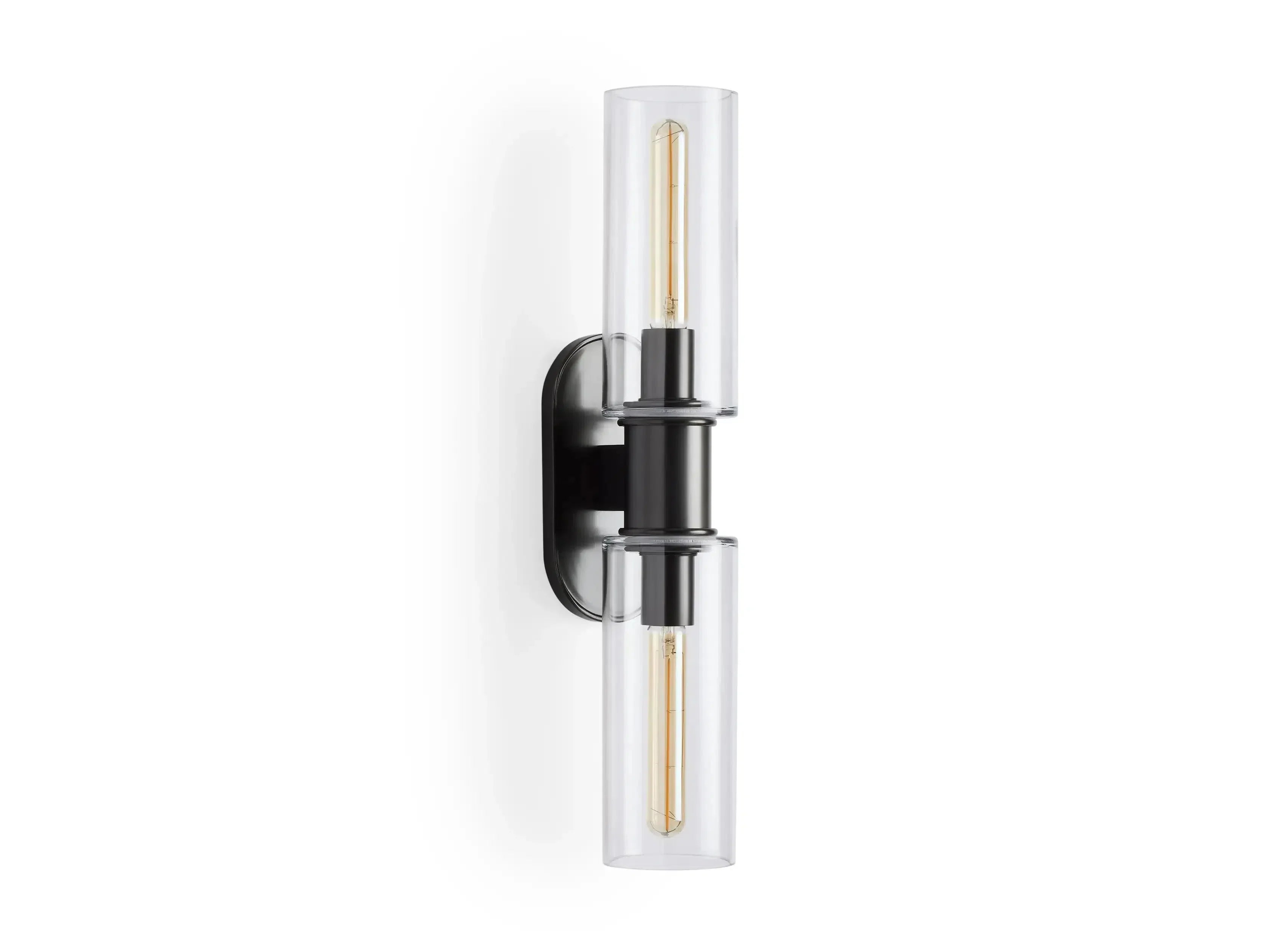 Harlin 2-Light Wall Sconce in Clear