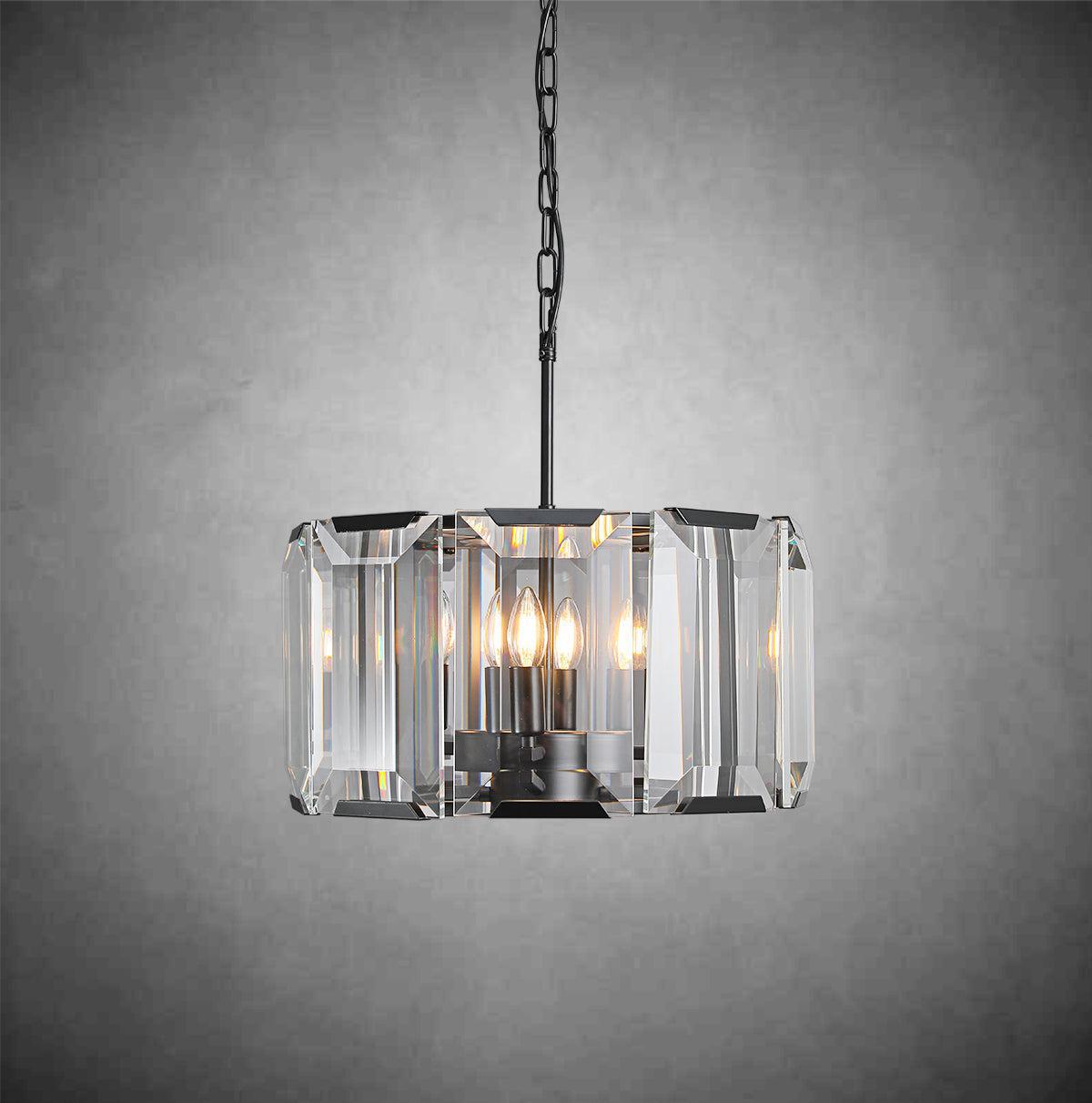 Harlew Crystal Round Chandelier 19''31''43''60''