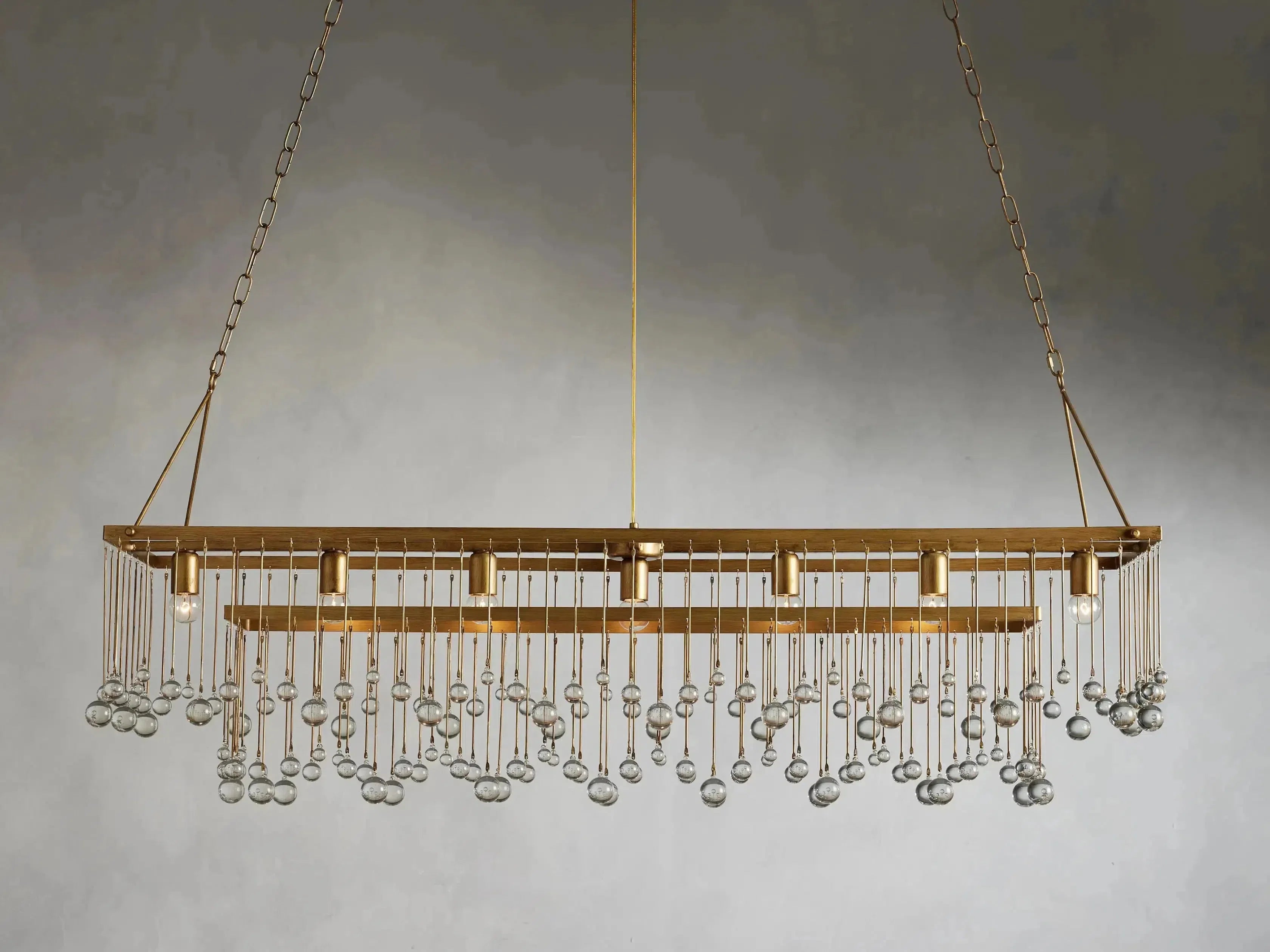 Aubrey Rectangular Chandelier 47''60''