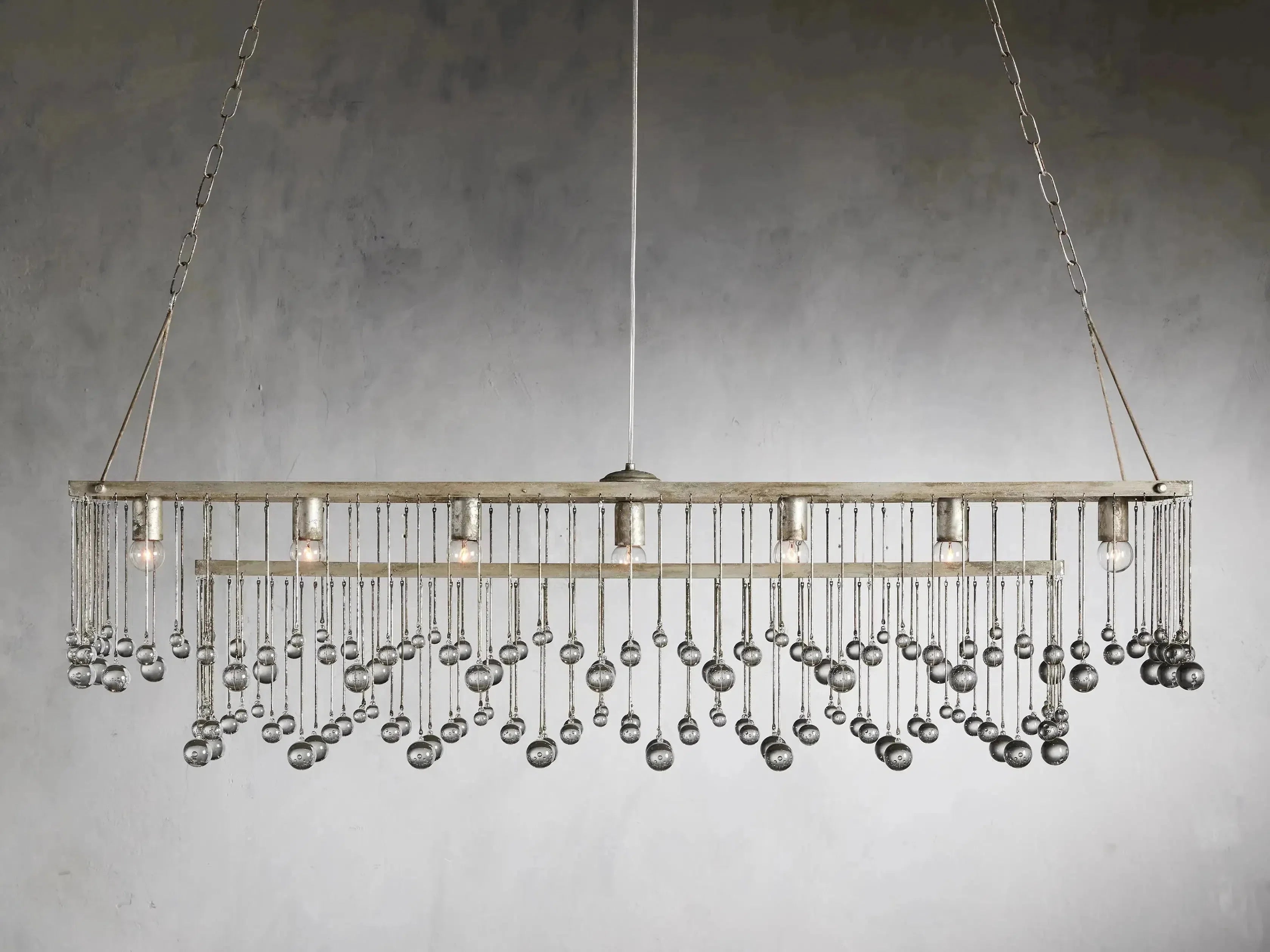 Aubrey Rectangular Chandelier 47''60''