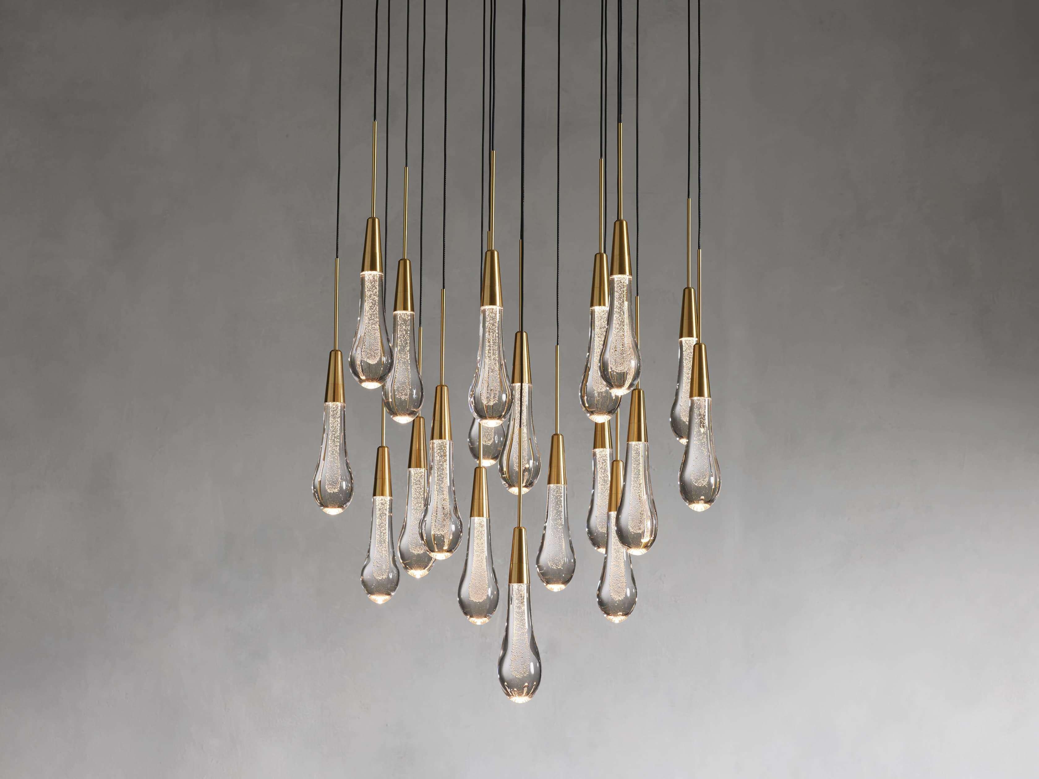 SBUtaire Round Chandelier 17" 24" 36“ 58“