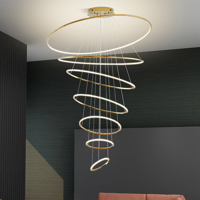 Charcoal-black finish reference for a quieter, architectural look that lets the illuminated edges take visual priority.