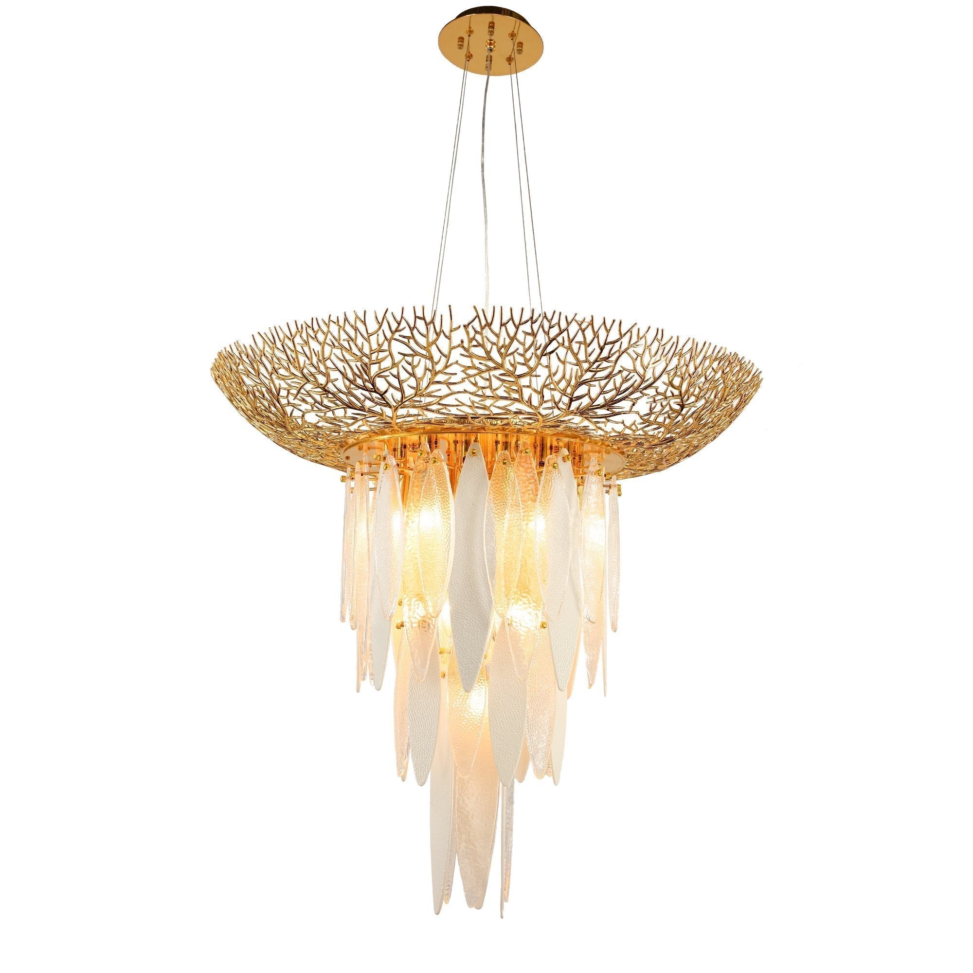 Natalie Branching Chandelier-Chandelier-34"W x 29"H-Blushlighting