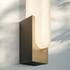 Aurora Alabaster Sconce Elegant LED Stone Lighting-Blushlighting