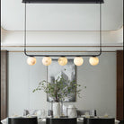 Alabaster Anne Island Chandelier 5 Lights-Blushlighting