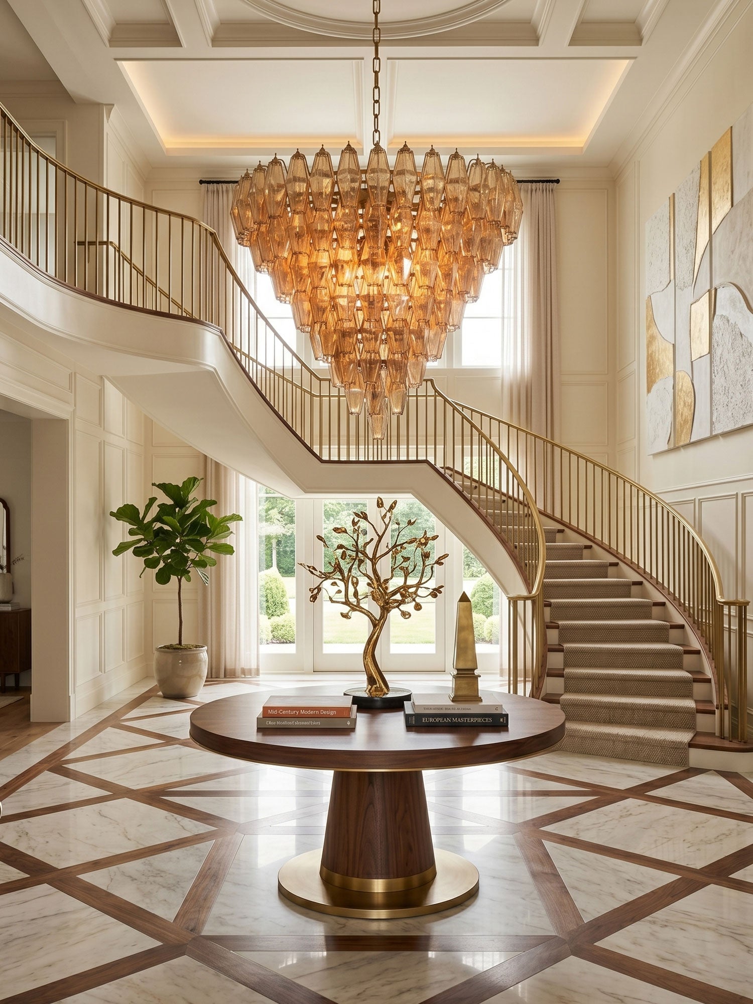 Asti Glass Chandelier - Vakkerlight