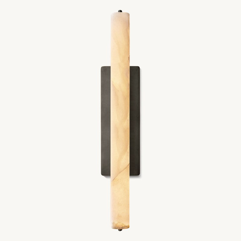 Auduban Alabaster Single Sconce
