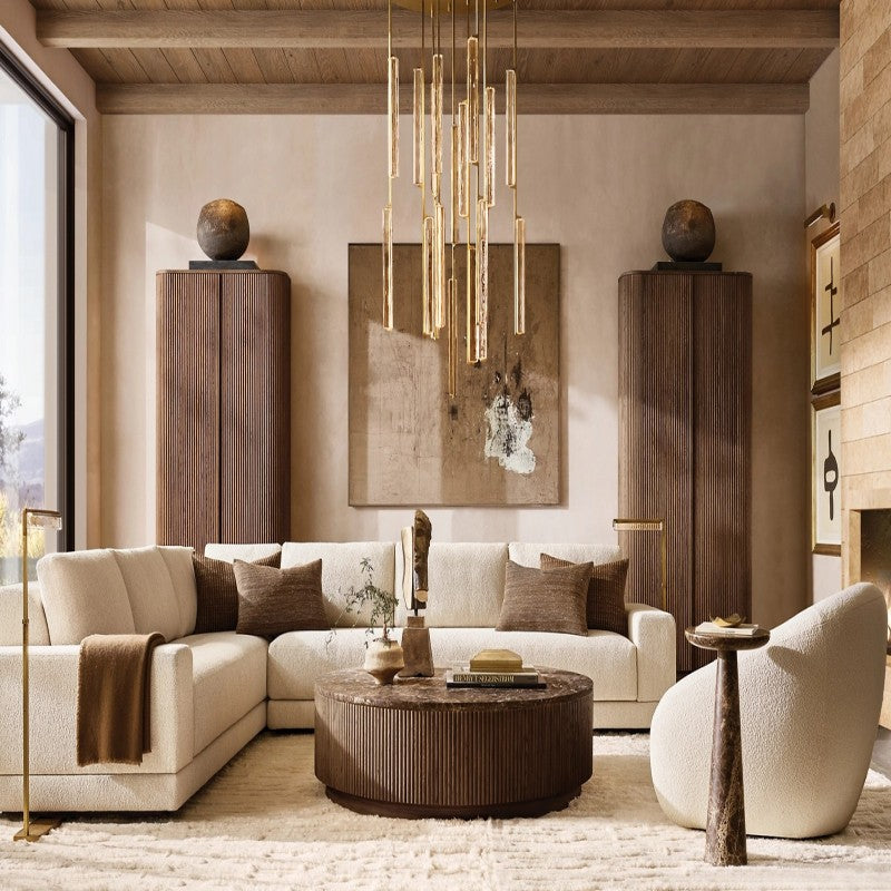 Auduban Round Chandelier 56"