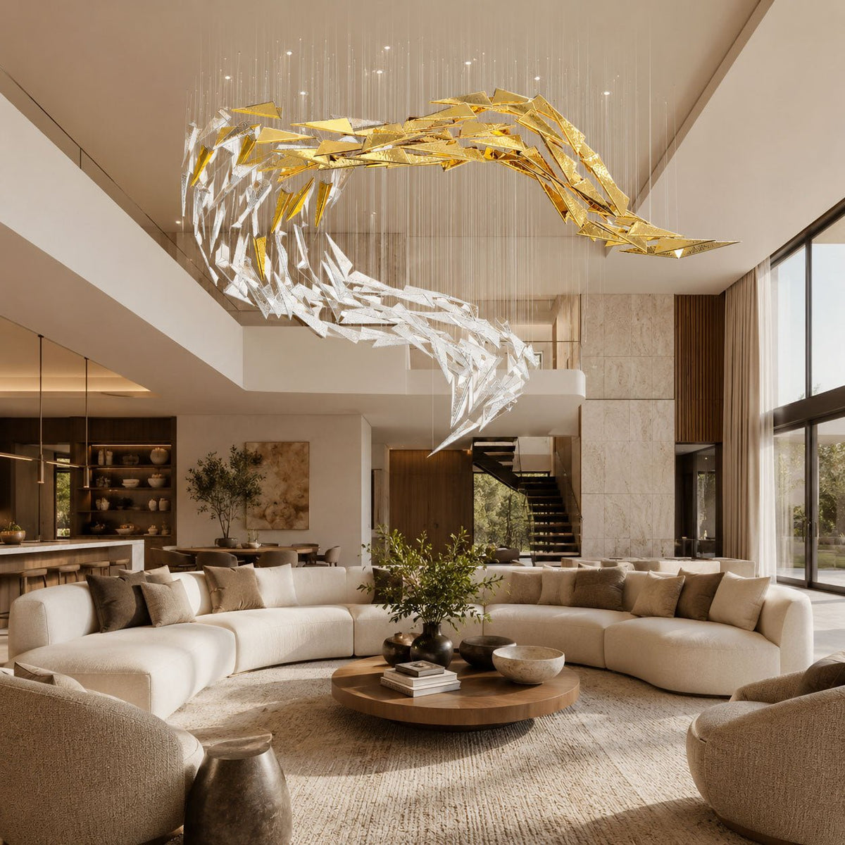 Breeze Chandelier - Vakkerlight