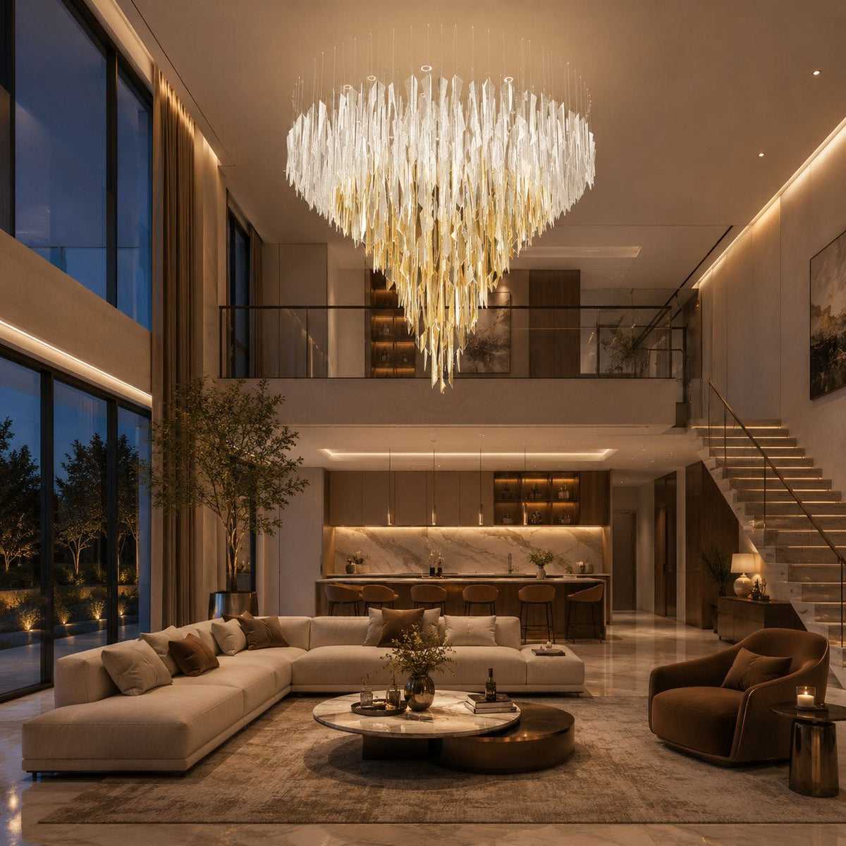 Breeze Chandelier - Vakkerlight