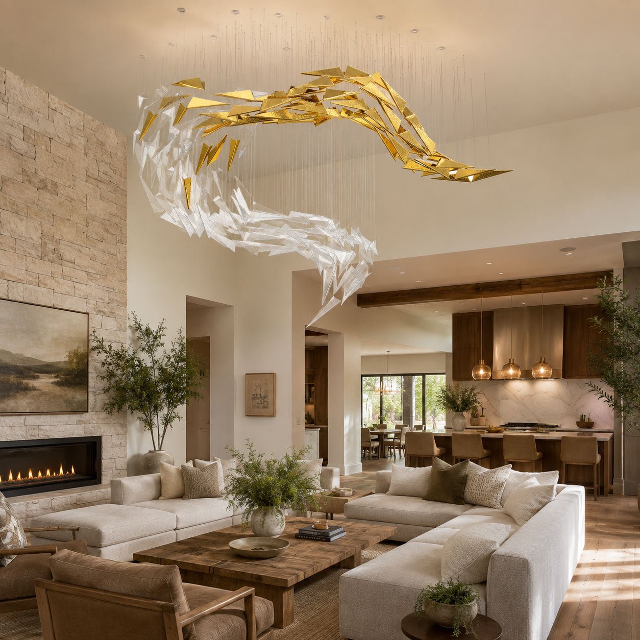 Breeze Chandelier - Vakkerlight