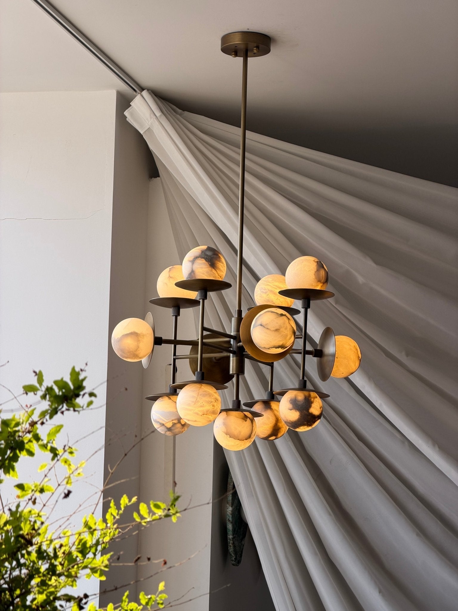 Cara Alabaster Chandelier - Vakkerlight