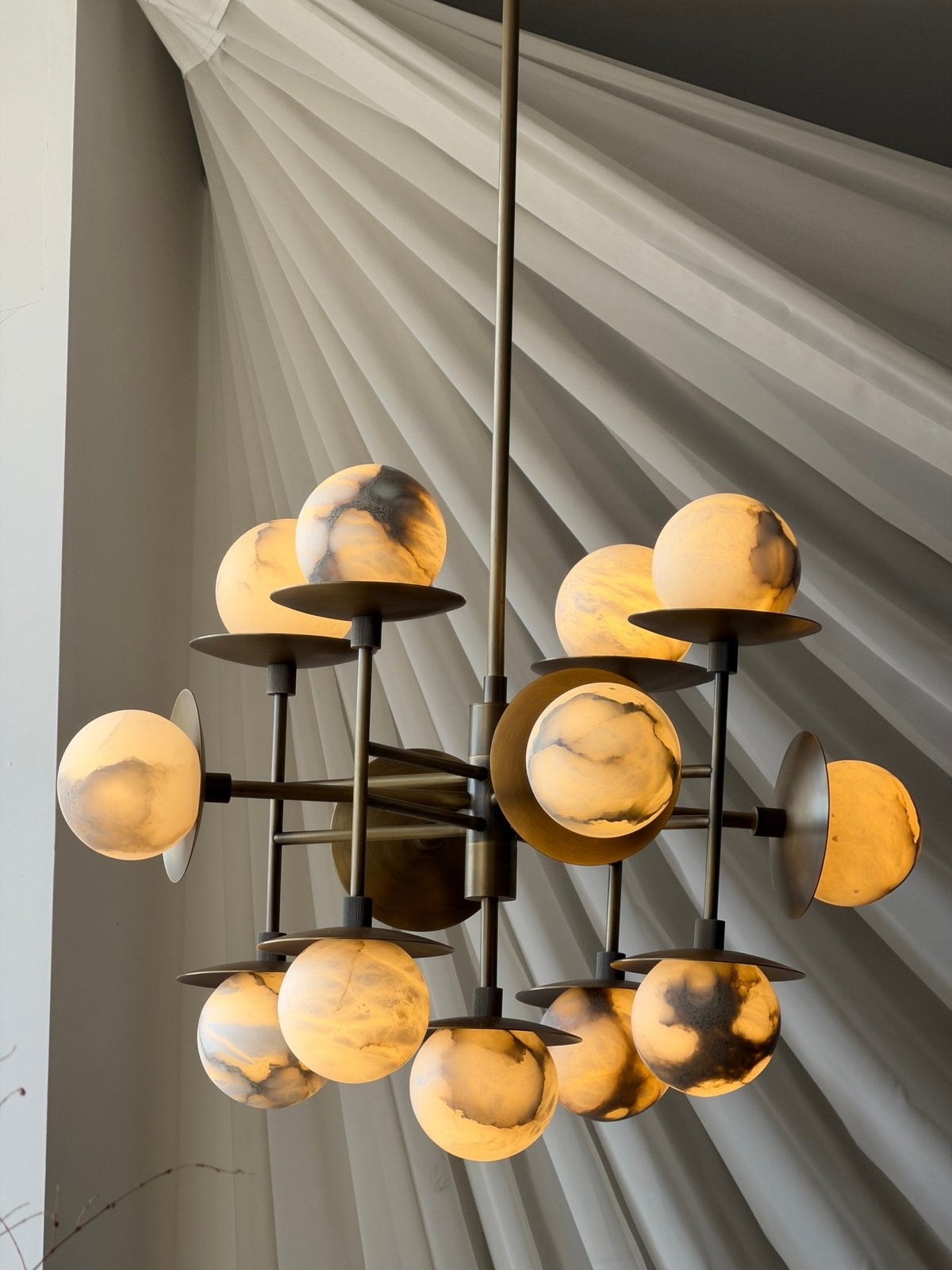 Cara Alabaster Chandelier - Vakkerlight