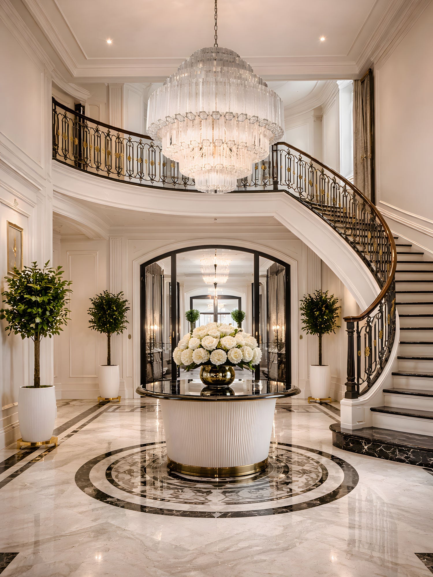 Clear Grande Palermo Chandelier - Vakkerlight