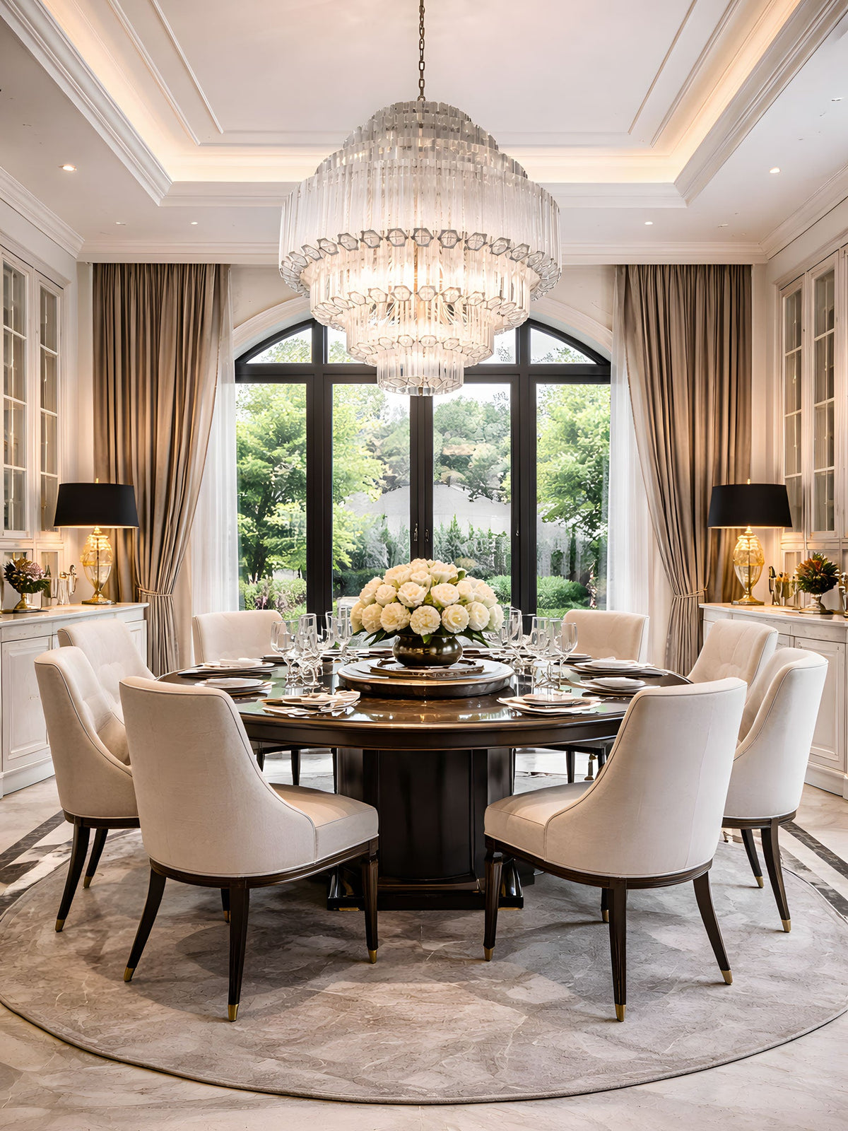 Clear Grande Palermo Chandelier - Vakkerlight