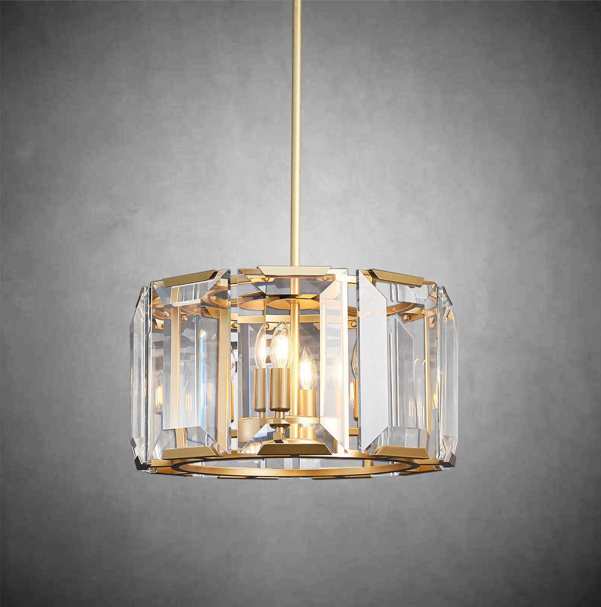 Harlew Crystal Round Chandelier 19''31''43''60''