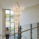 Donna Two-Tier Large Branch Chandelier-chandeliers for dining room,chandeliers for stairways,chandeliers for foyer,chandeliers for bedrooms,chandeliers for kitchen,chandeliers for living room-Blushlighting