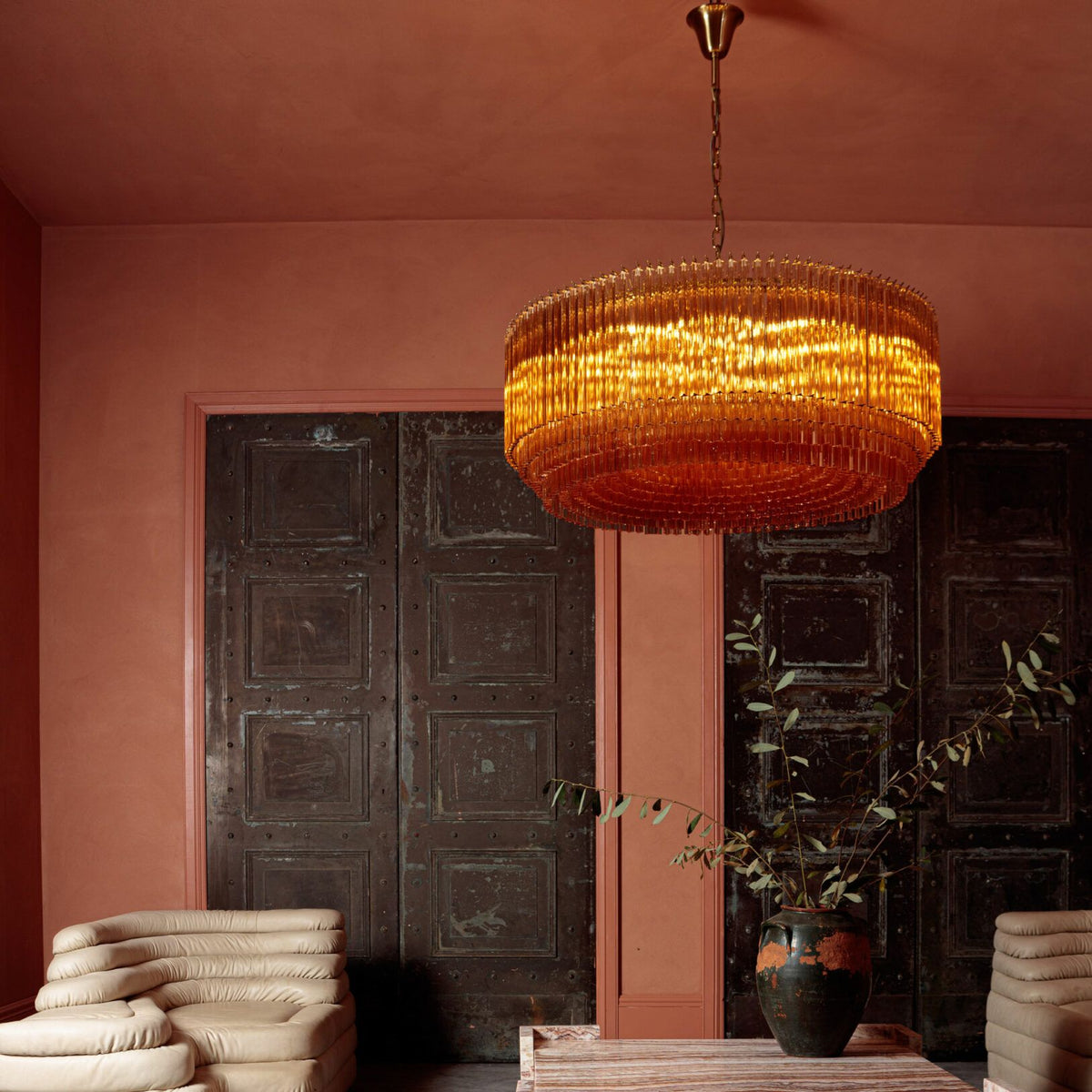 Grande Amaro Drum Chandelier - Vakkerlight