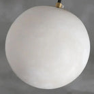 Alabaster Spherical Pendant Light-Blushlighting