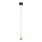 Kimma Round LED Pendant-Pendant for living room,Pendant for kitchen,Pendant for bathrooms,Pendant for bedrooms,Pendant for foyer,Pendant for stairways,Pendant for dining room-Matte Black-1 Light-Blushlighting
