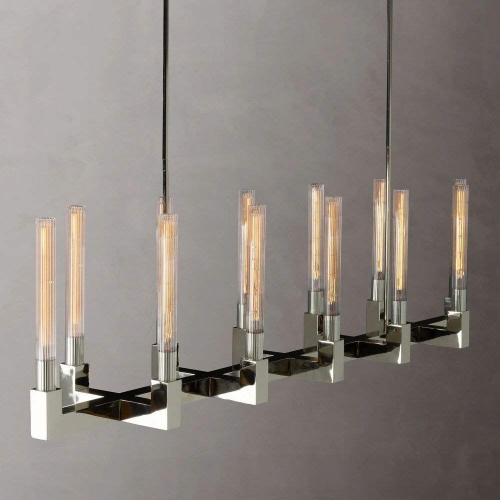Cannel Linear Chandelier 67''