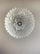 Murano Chandelier – 78 tubes – Alabaster white-Blushlighting