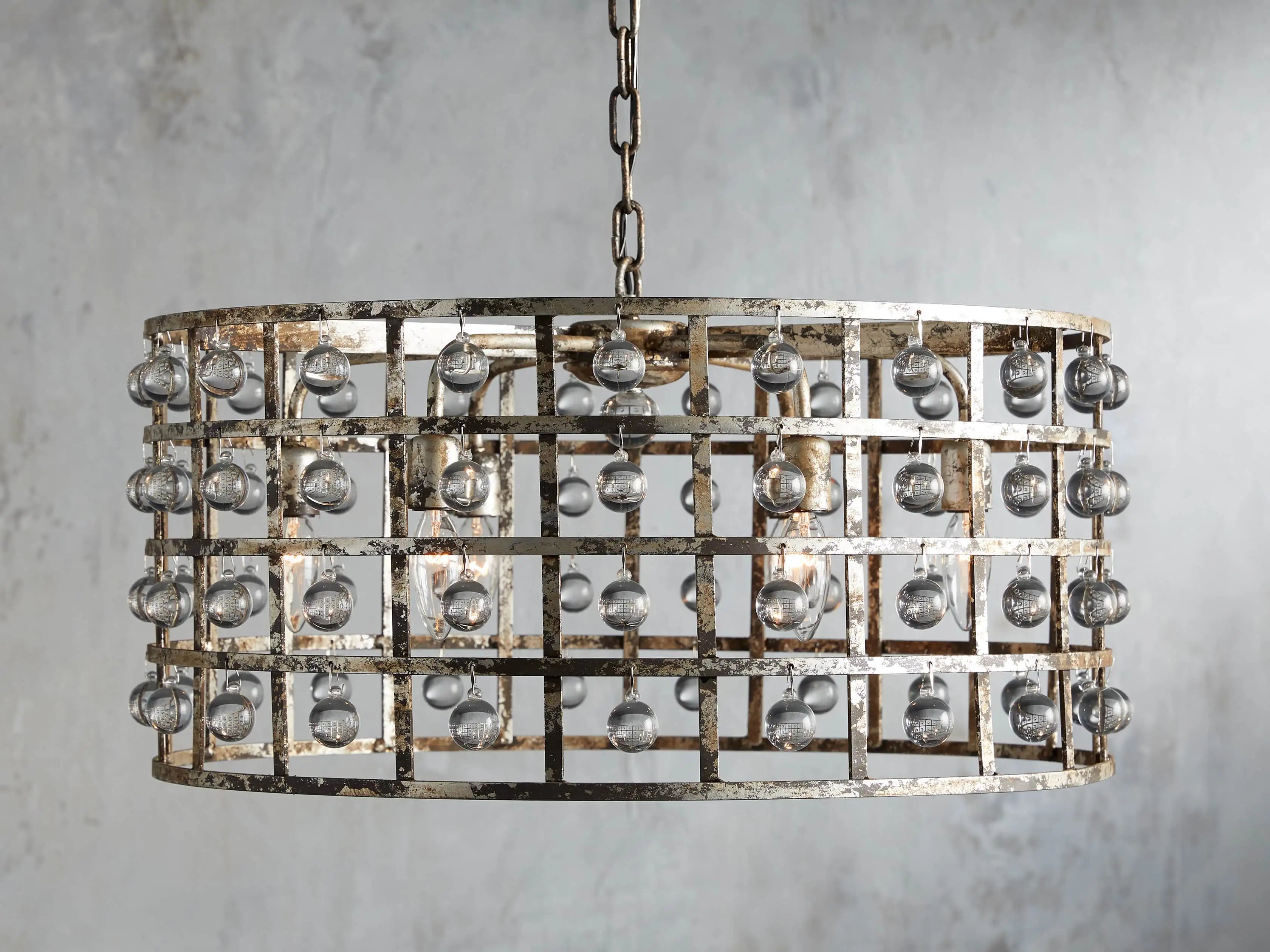 La Cage Round Chandelier 6/8/12 Light