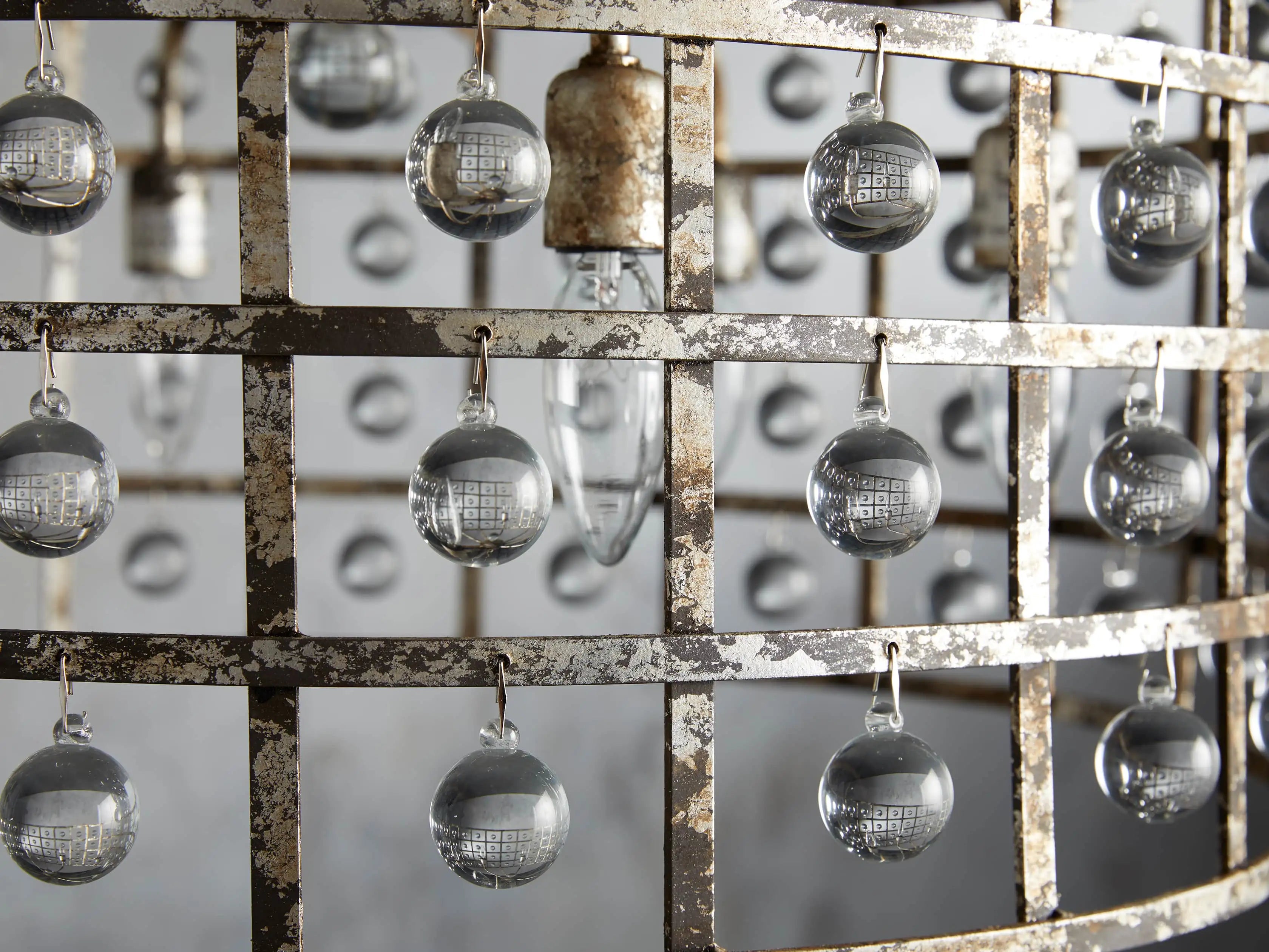 La Cage Round Chandelier 6/8/12 Light