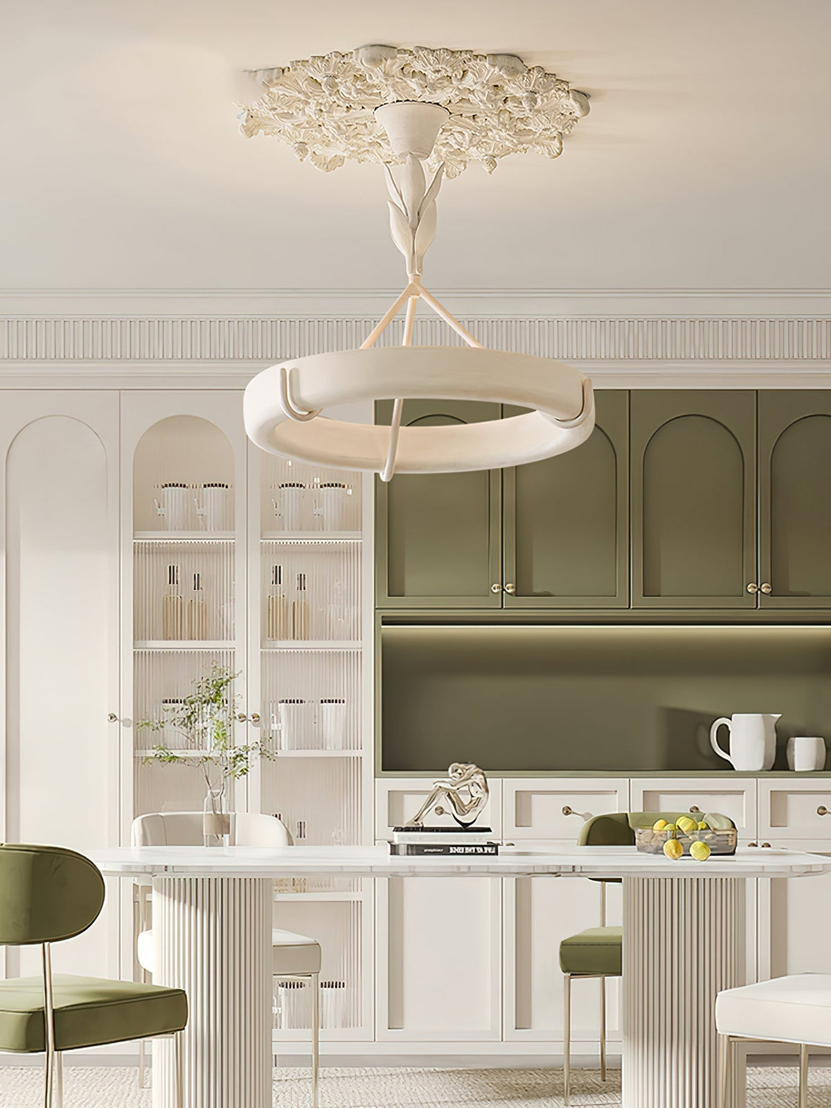 Tinsley Plaster Chandelier