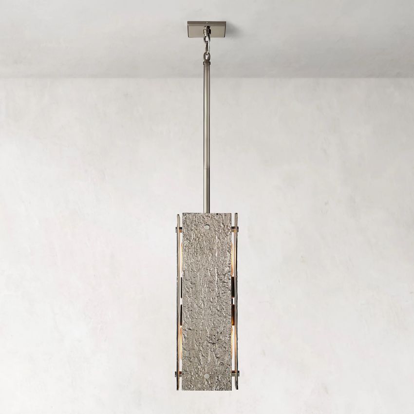Veuvery Square Pendant 19"