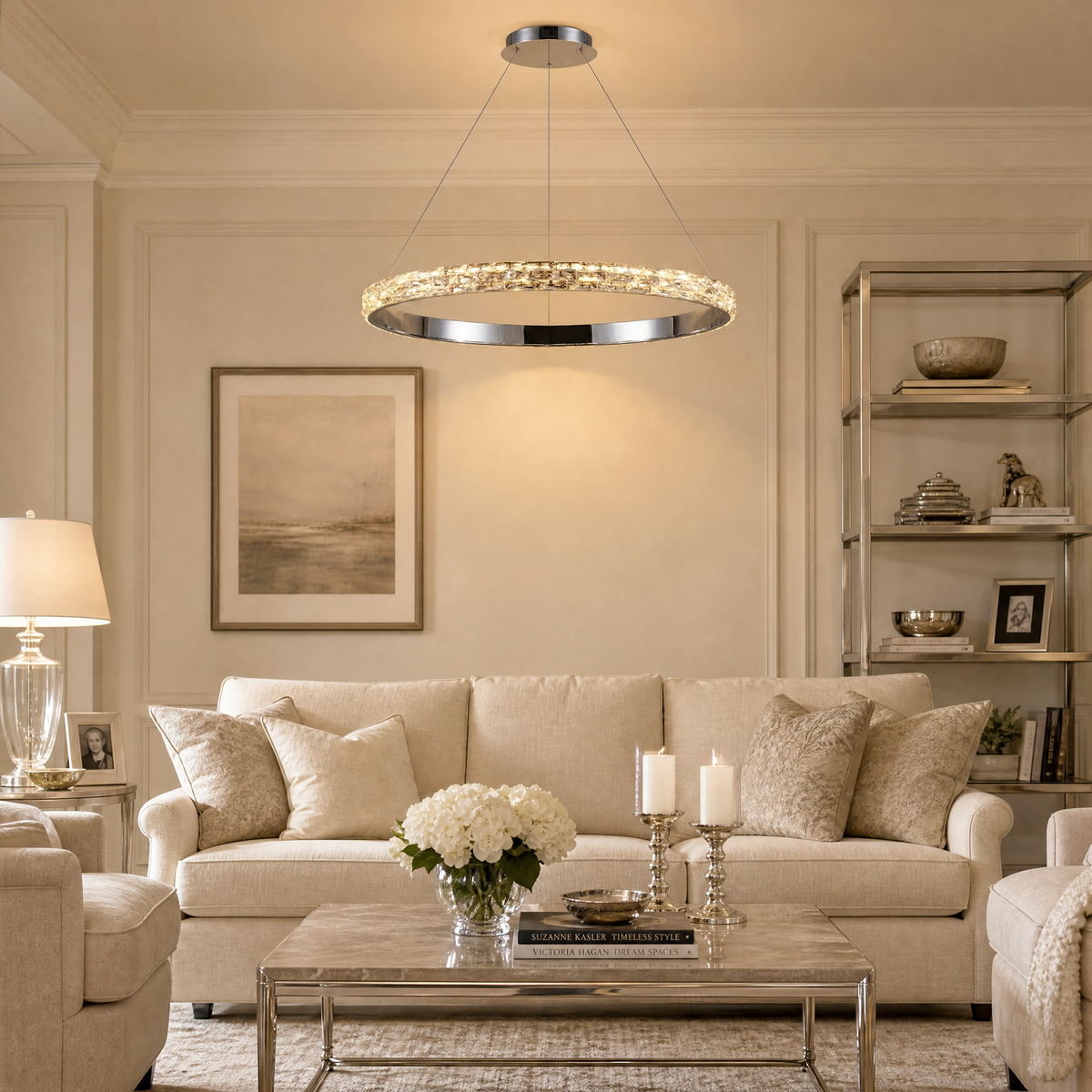 Yiosi Series Crystal Chandelier Style L
