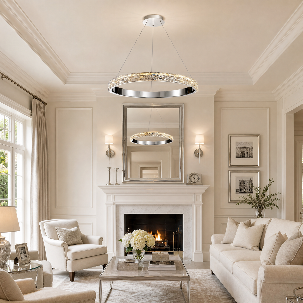 Yiosi Series Crystal Chandelier Style L