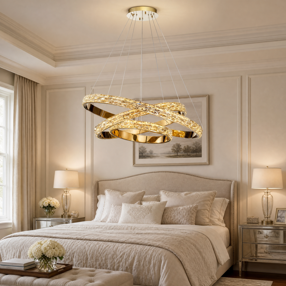 Yiosi Series Crystal Chandelier Style L